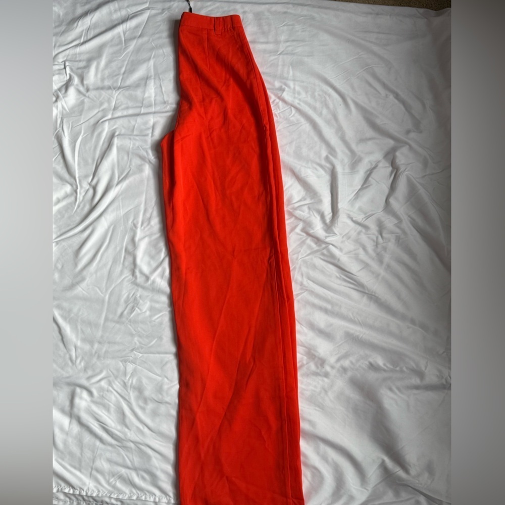 Hello Molly Red Straight-Leg Pants - Picture 5 of 5